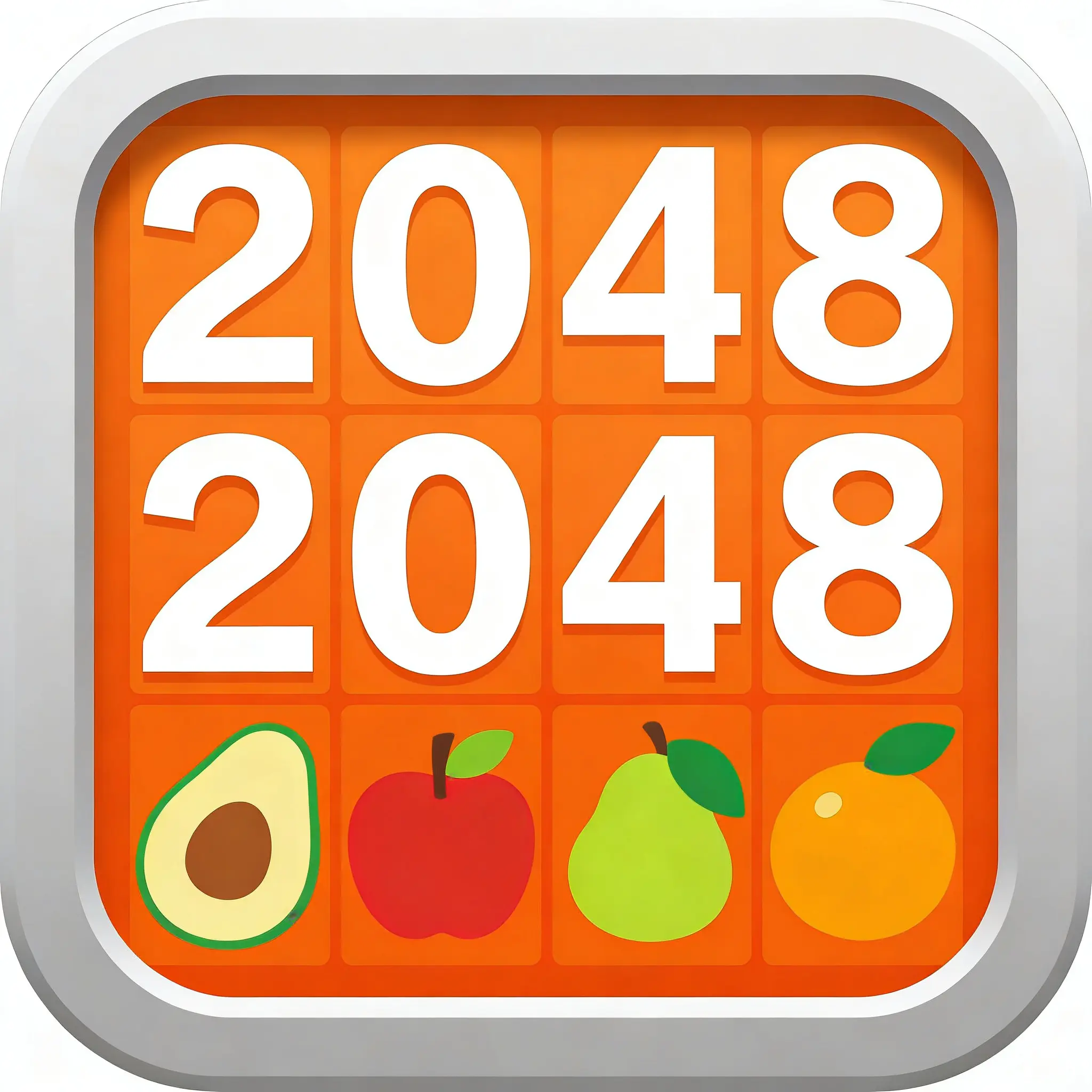 2048 Fruit Merge